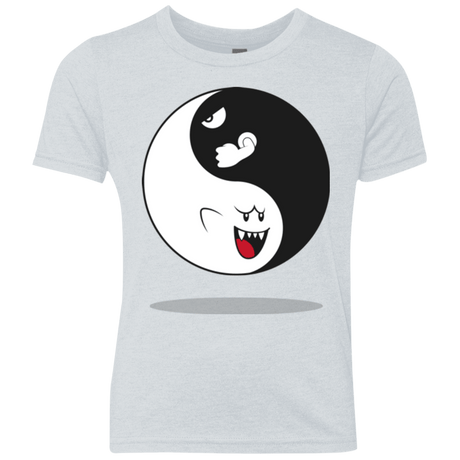 T-Shirts Heather White / YXS Shy and Angry Youth Triblend T-Shirt