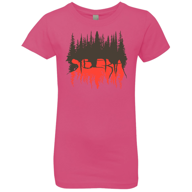 T-Shirts Hot Pink / YXS Siberia Wilderness Girls Premium T-Shirt