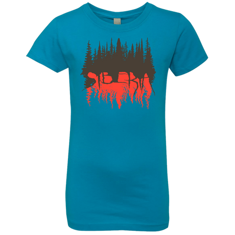 T-Shirts Turquoise / YXS Siberia Wilderness Girls Premium T-Shirt