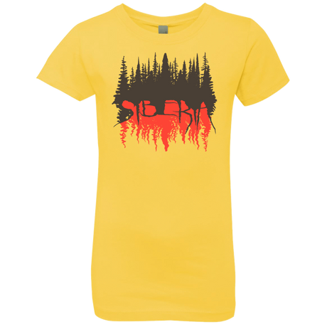 T-Shirts Vibrant Yellow / YXS Siberia Wilderness Girls Premium T-Shirt