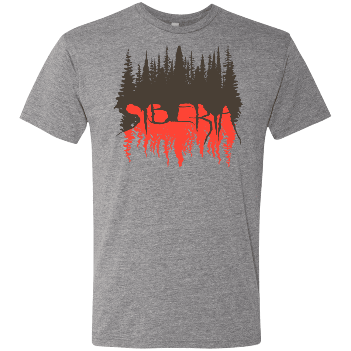 T-Shirts Premium Heather / S Siberia Wilderness Men's Triblend T-Shirt