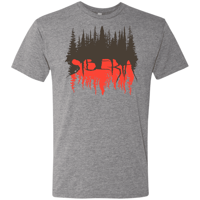 T-Shirts Premium Heather / S Siberia Wilderness Men's Triblend T-Shirt