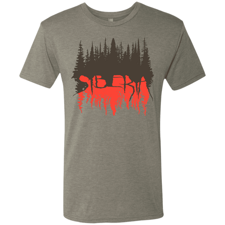 T-Shirts Venetian Grey / S Siberia Wilderness Men's Triblend T-Shirt