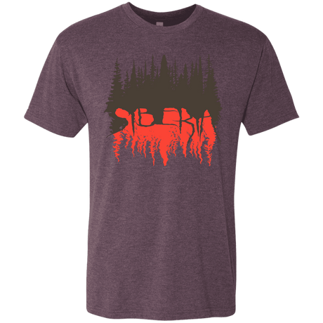 T-Shirts Vintage Purple / S Siberia Wilderness Men's Triblend T-Shirt