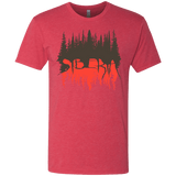 T-Shirts Vintage Red / S Siberia Wilderness Men's Triblend T-Shirt