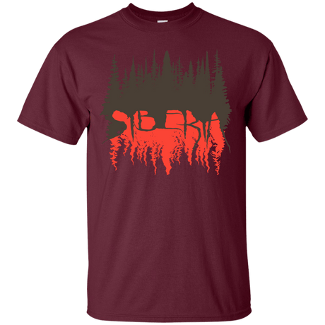 T-Shirts Maroon / S Siberia Wilderness T-Shirt