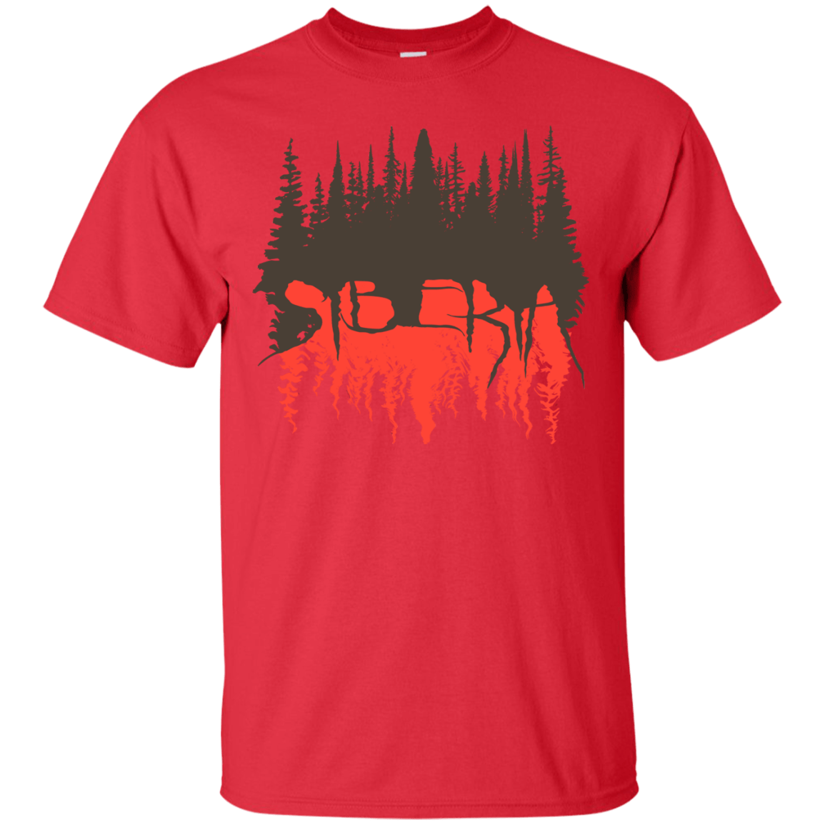 T-Shirts Red / S Siberia Wilderness T-Shirt