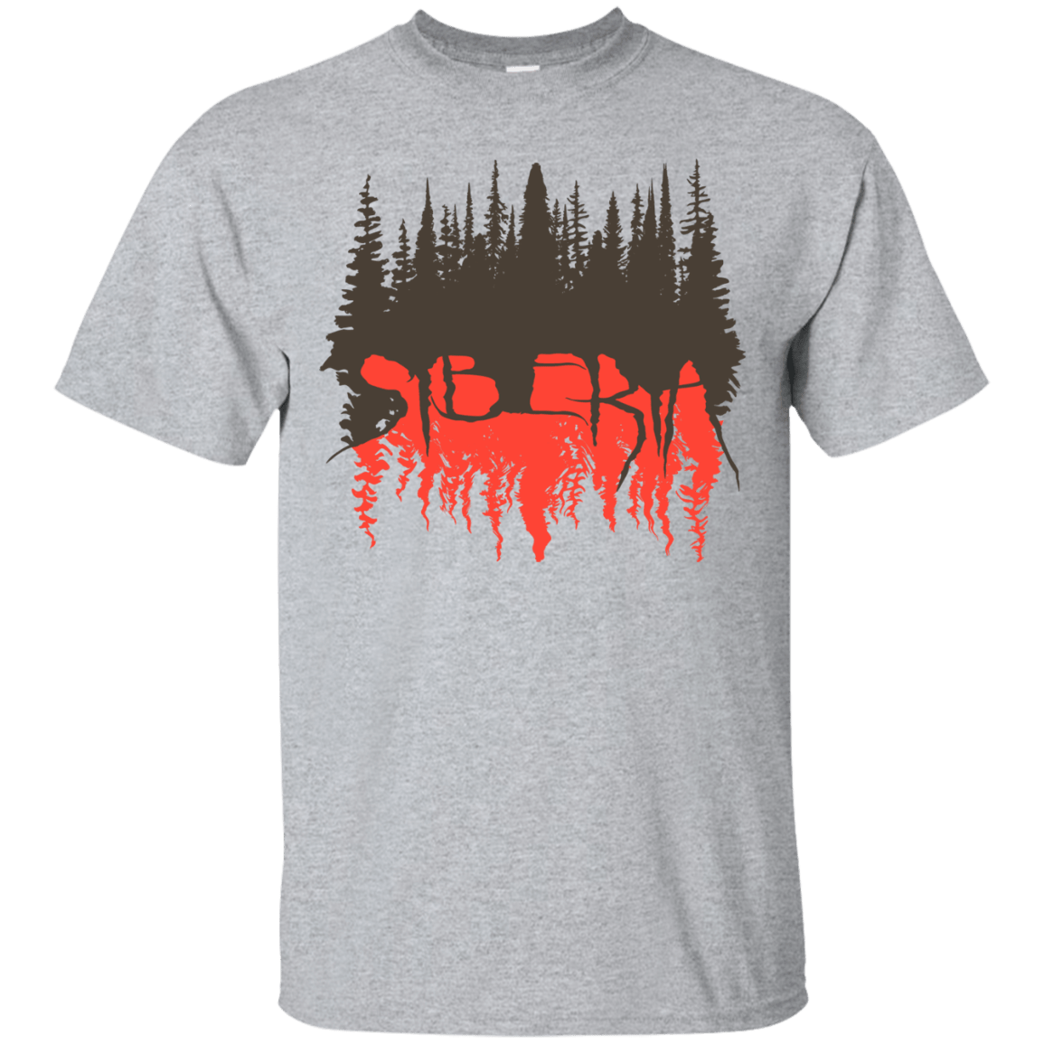 T-Shirts Sport Grey / S Siberia Wilderness T-Shirt