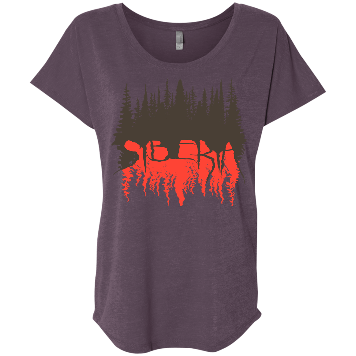 Siberia Wilderness Triblend Dolman Sleeve