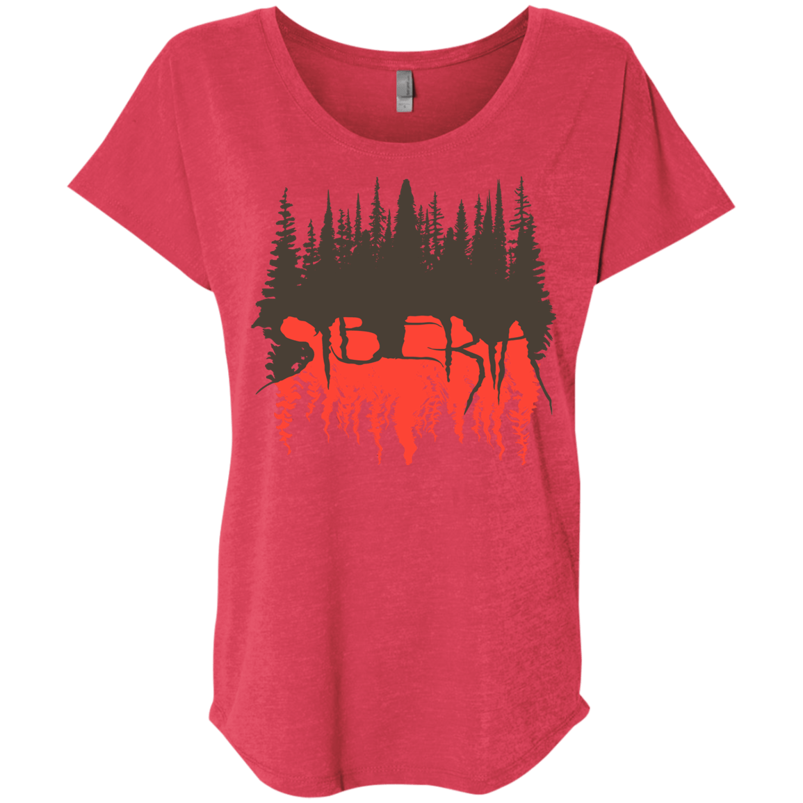 Siberia Wilderness Triblend Dolman Sleeve