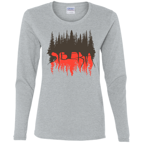 T-Shirts Sport Grey / S Siberia Wilderness Women's Long Sleeve T-Shirt