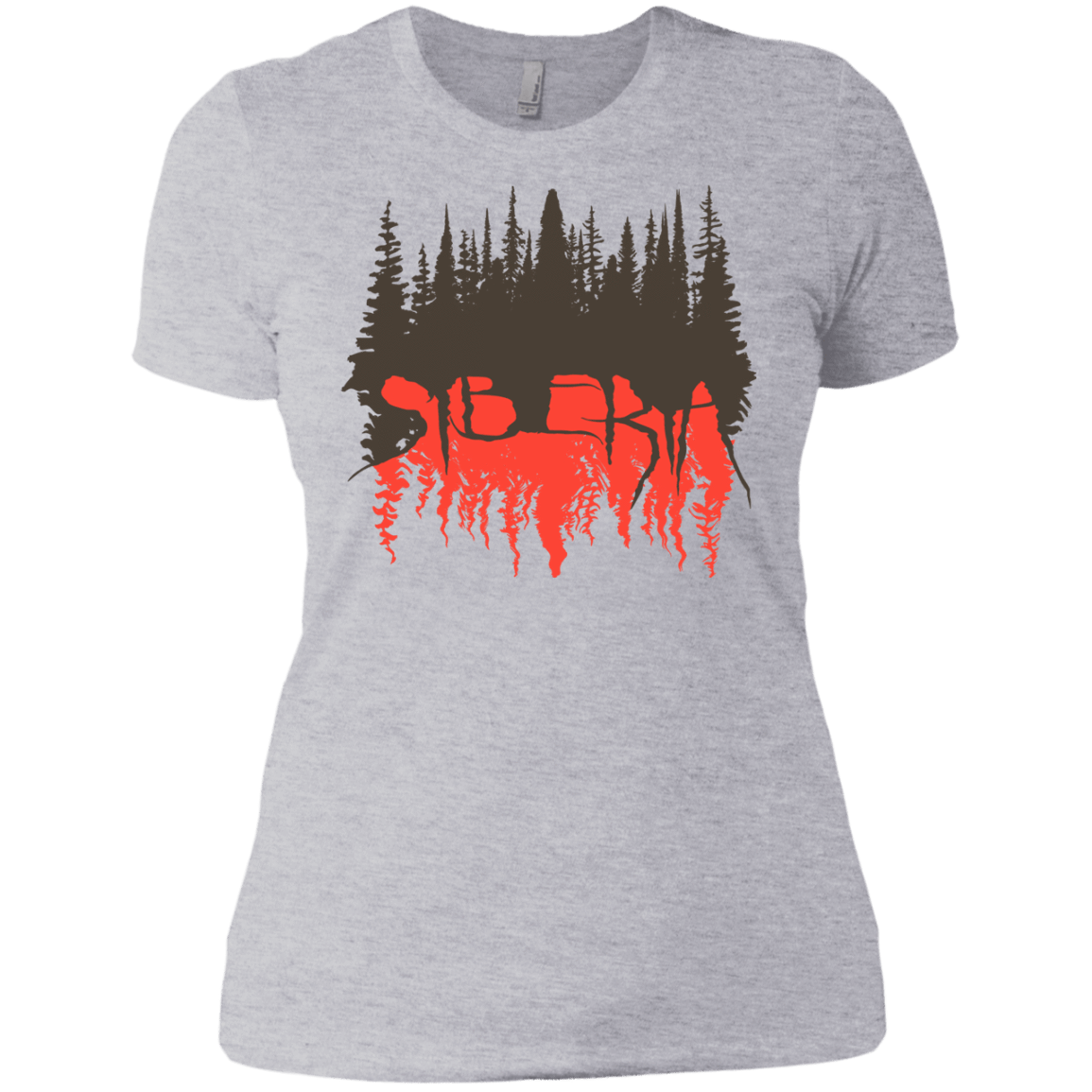 T-Shirts Heather Grey / X-Small Siberia Wilderness Women's Premium T-Shirt