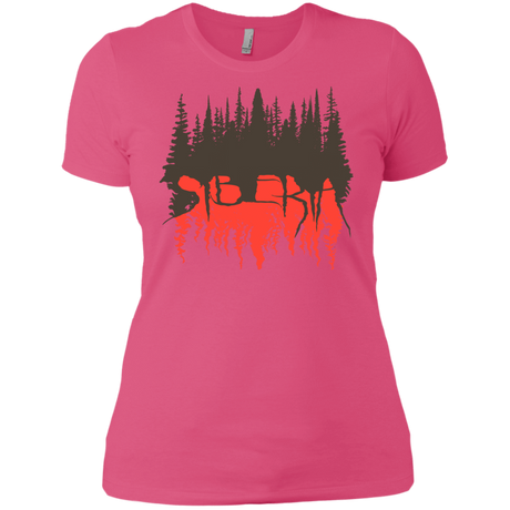 T-Shirts Hot Pink / X-Small Siberia Wilderness Women's Premium T-Shirt