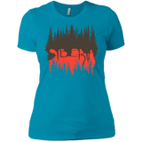 T-Shirts Turquoise / X-Small Siberia Wilderness Women's Premium T-Shirt