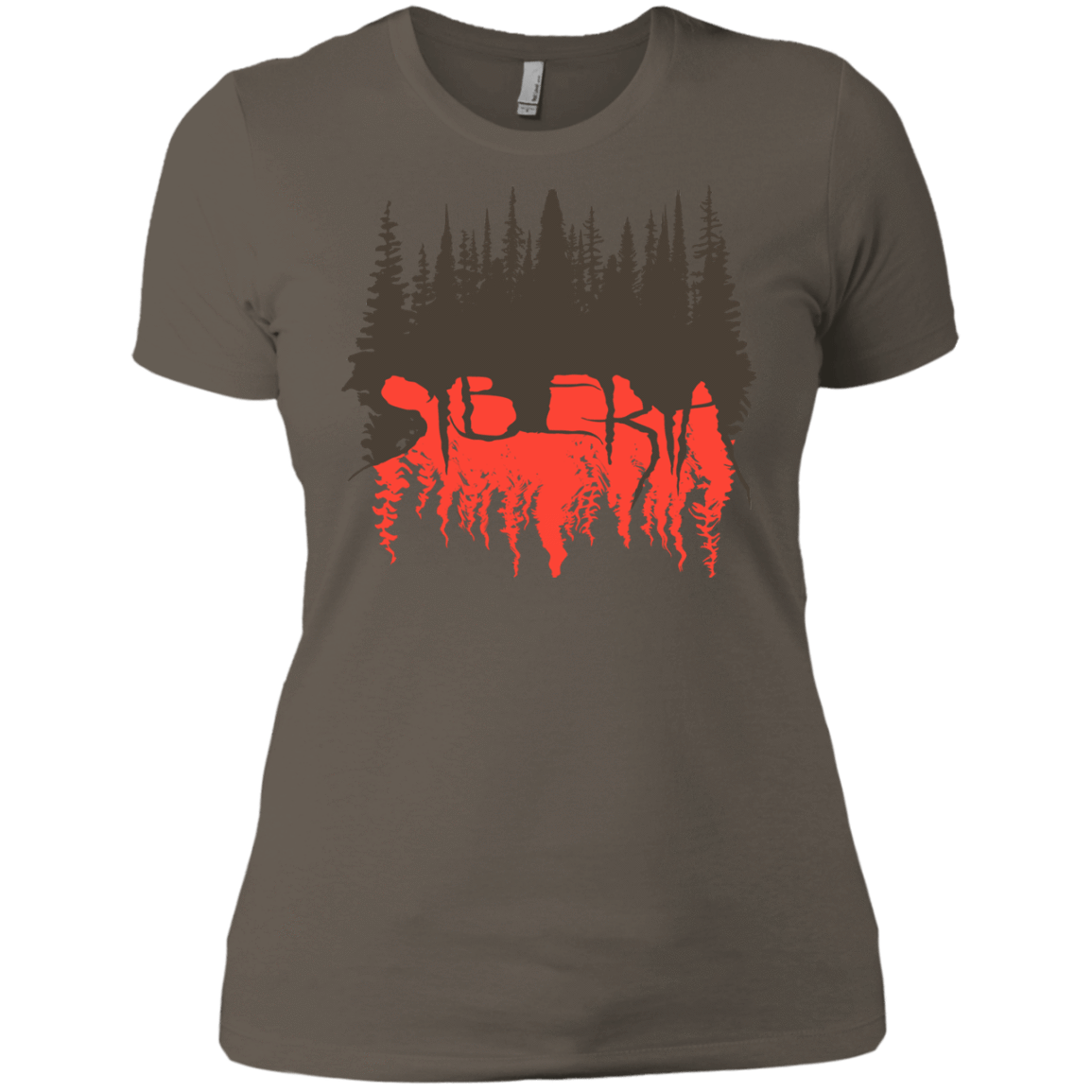 T-Shirts Warm Grey / X-Small Siberia Wilderness Women's Premium T-Shirt