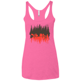Siberia Wilderness Women's Triblend Racerback Tank