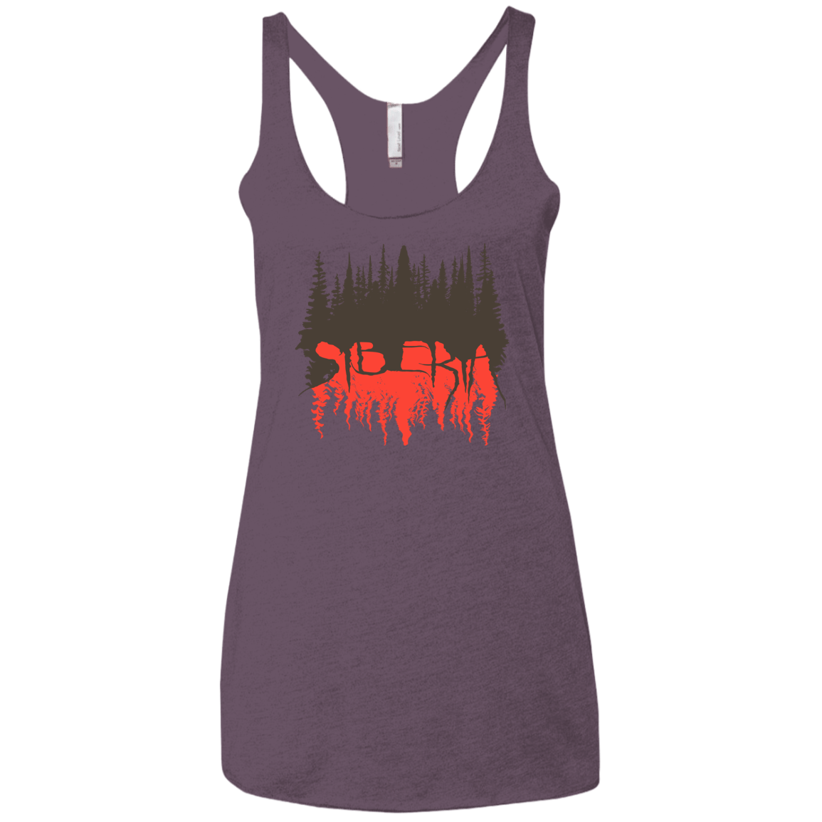 Siberia Wilderness Women's Triblend Racerback Tank