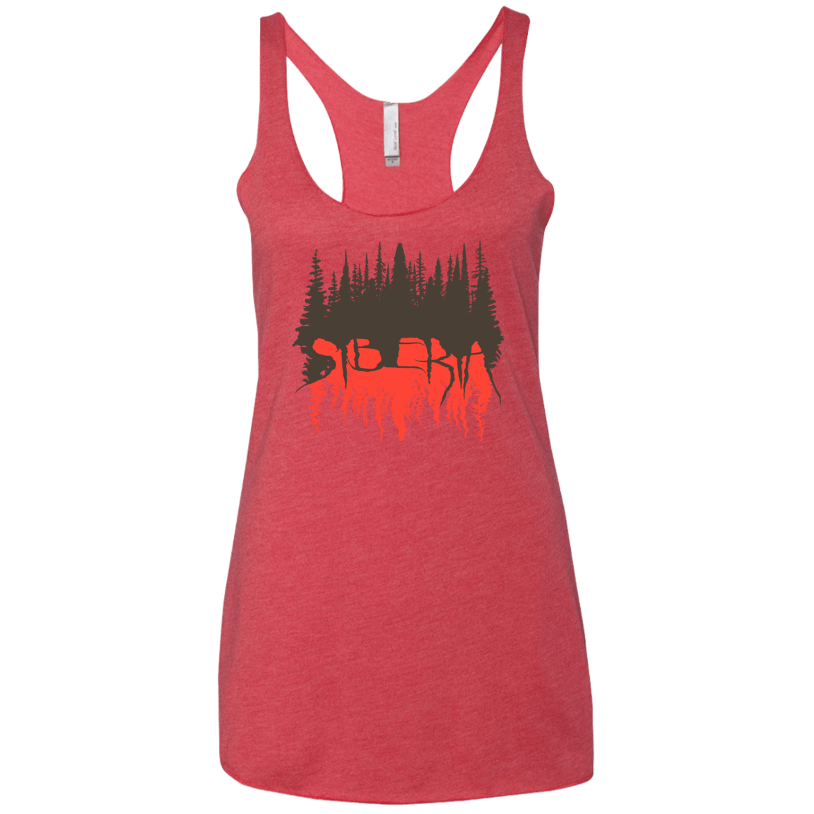 Siberia Wilderness Women's Triblend Racerback Tank