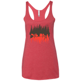 Siberia Wilderness Women's Triblend Racerback Tank