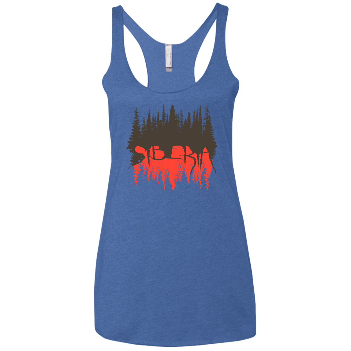 Siberia Wilderness Women's Triblend Racerback Tank