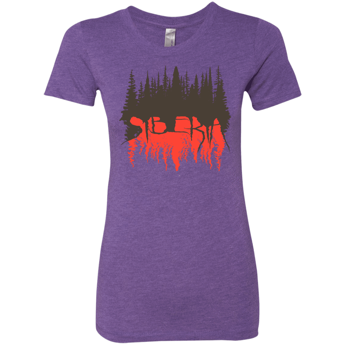 T-Shirts Purple Rush / S Siberia Wilderness Women's Triblend T-Shirt
