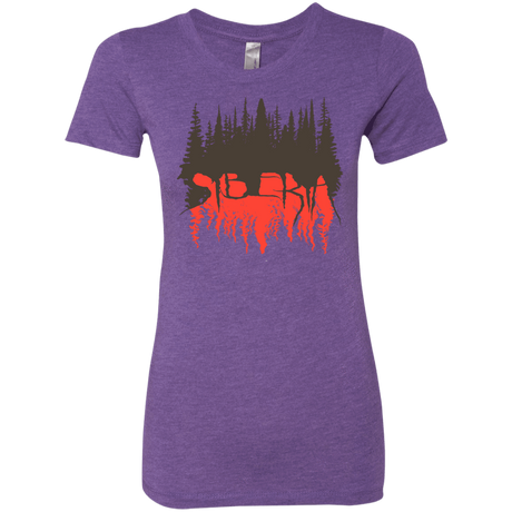 T-Shirts Purple Rush / S Siberia Wilderness Women's Triblend T-Shirt
