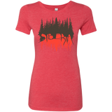 T-Shirts Vintage Red / S Siberia Wilderness Women's Triblend T-Shirt