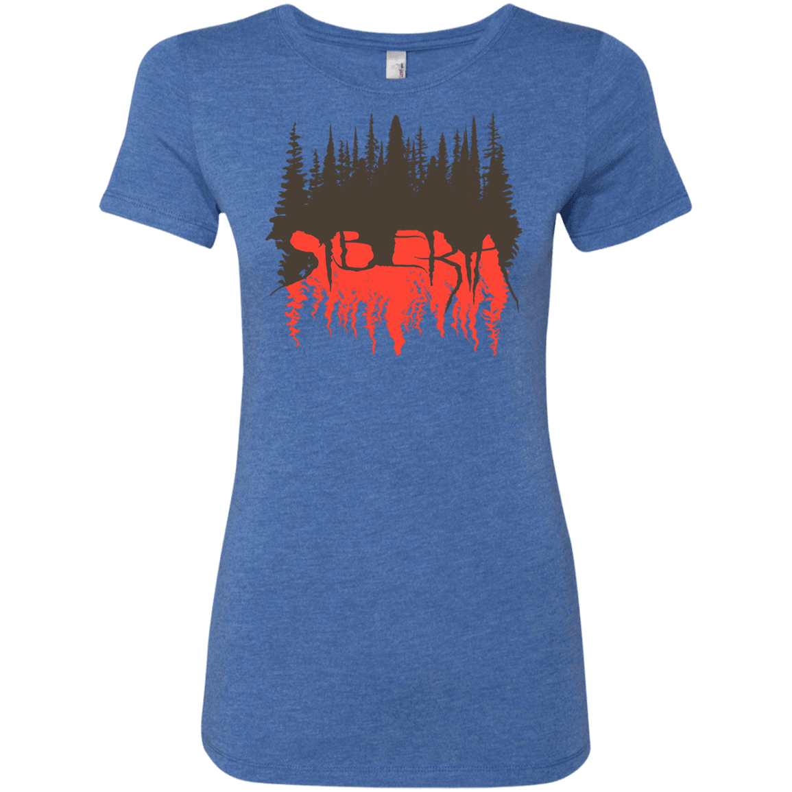 T-Shirts Vintage Royal / S Siberia Wilderness Women's Triblend T-Shirt