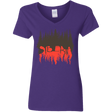 T-Shirts Purple / S Siberia Wilderness Women's V-Neck T-Shirt