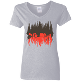 T-Shirts Sport Grey / S Siberia Wilderness Women's V-Neck T-Shirt