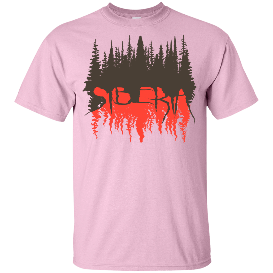 T-Shirts Light Pink / YXS Siberia Wilderness Youth T-Shirt