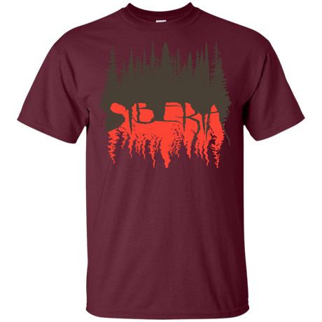 T-Shirts Maroon / YXS Siberia Wilderness Youth T-Shirt