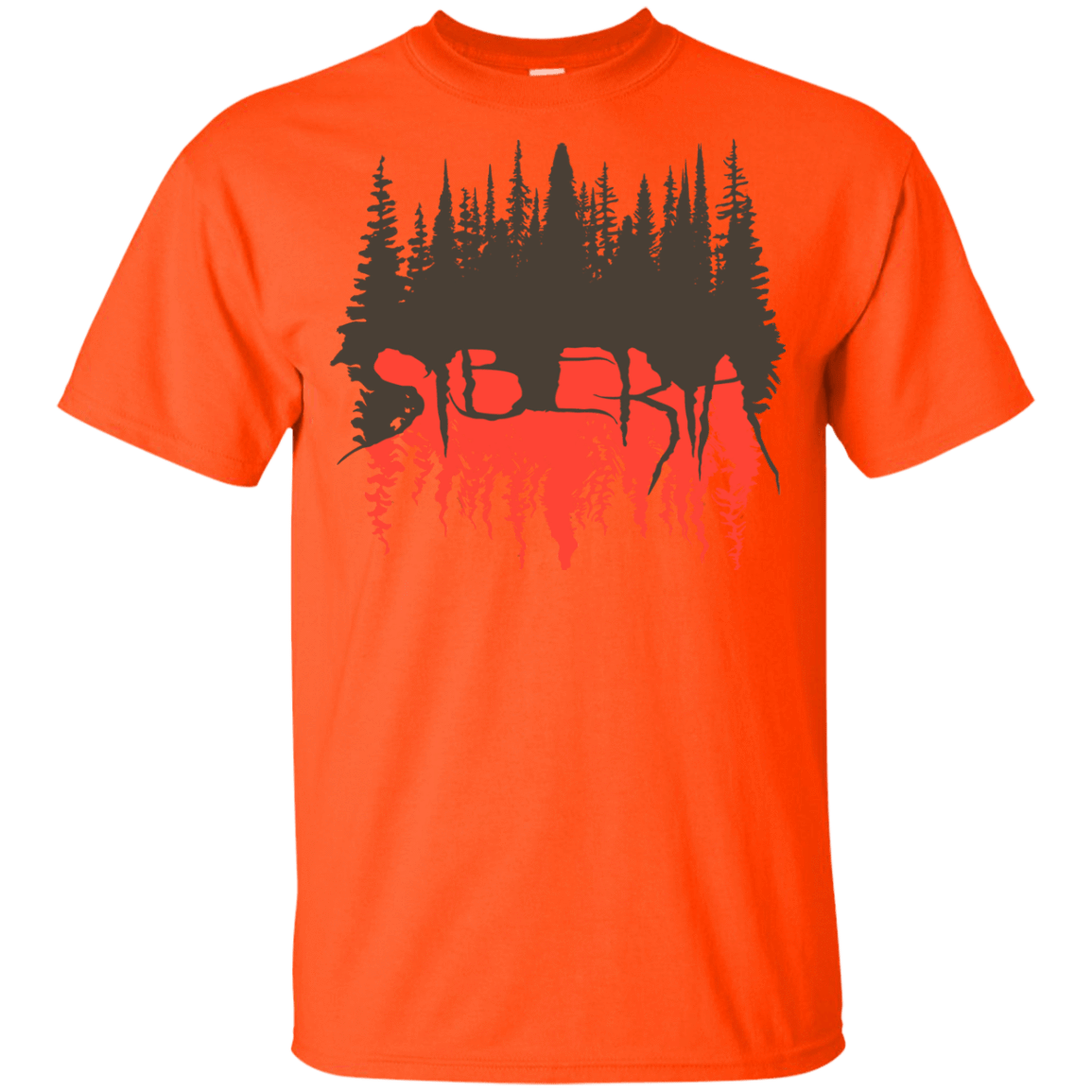 T-Shirts Orange / YXS Siberia Wilderness Youth T-Shirt