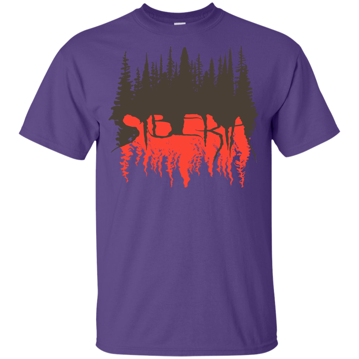 T-Shirts Purple / YXS Siberia Wilderness Youth T-Shirt