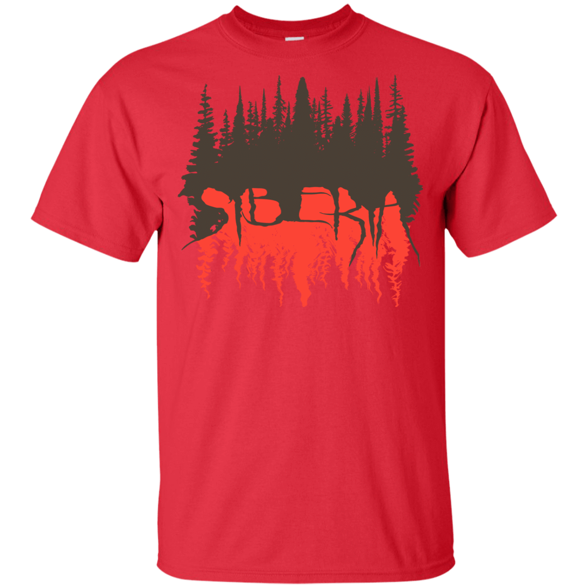 T-Shirts Red / YXS Siberia Wilderness Youth T-Shirt