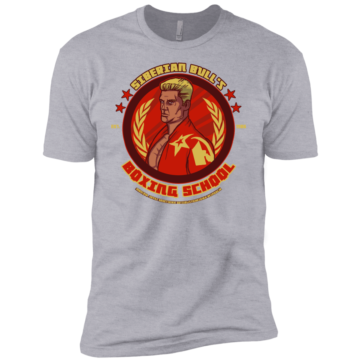 T-Shirts Heather Grey / YXS Siberian Bull Boys Premium T-Shirt