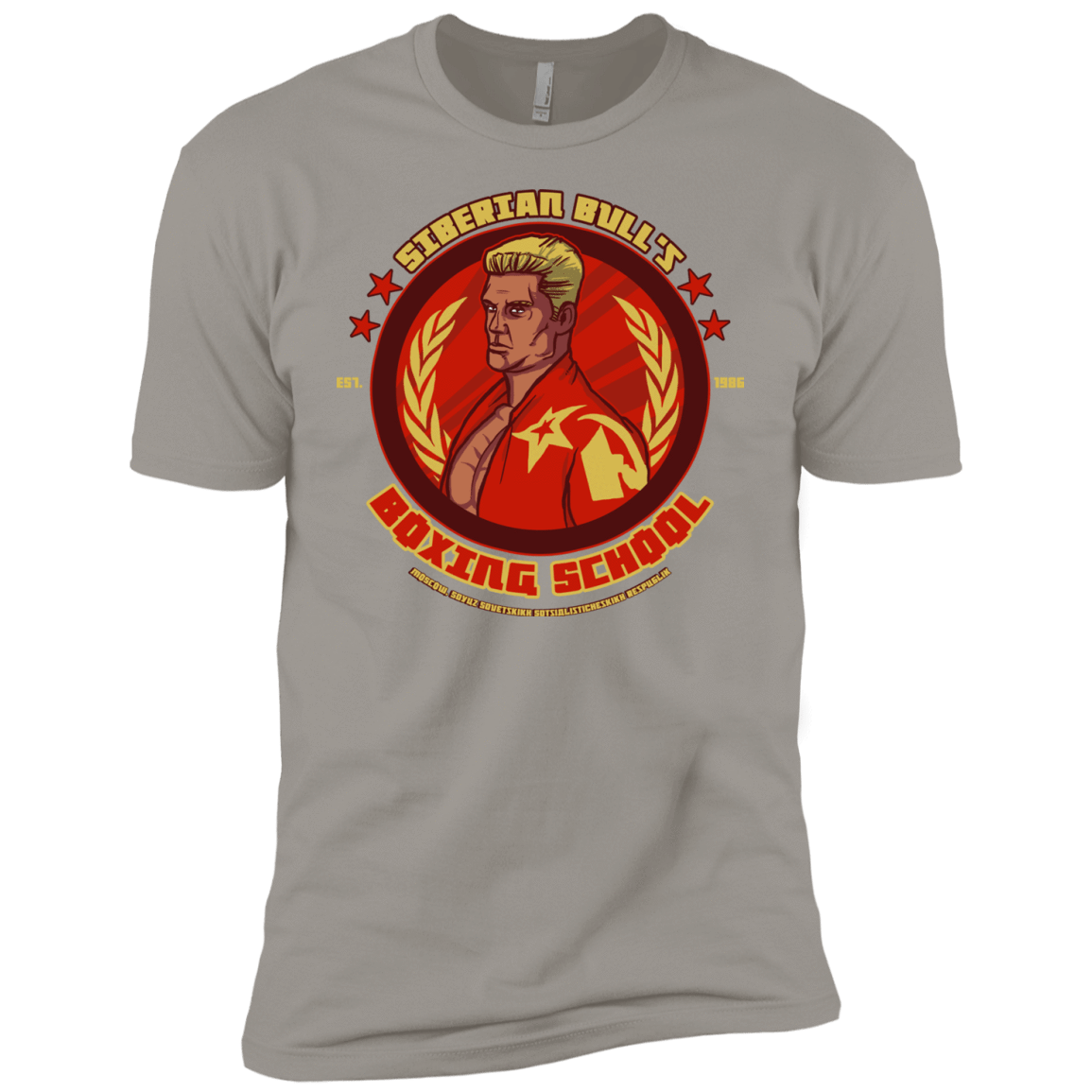 T-Shirts Light Grey / YXS Siberian Bull Boys Premium T-Shirt