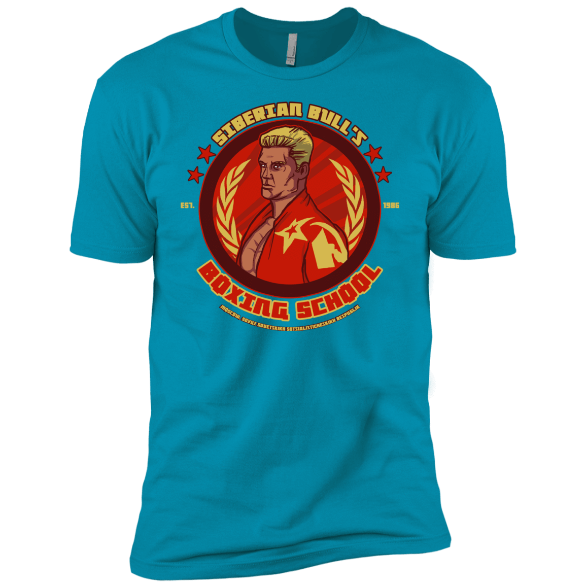 T-Shirts Turquoise / YXS Siberian Bull Boys Premium T-Shirt