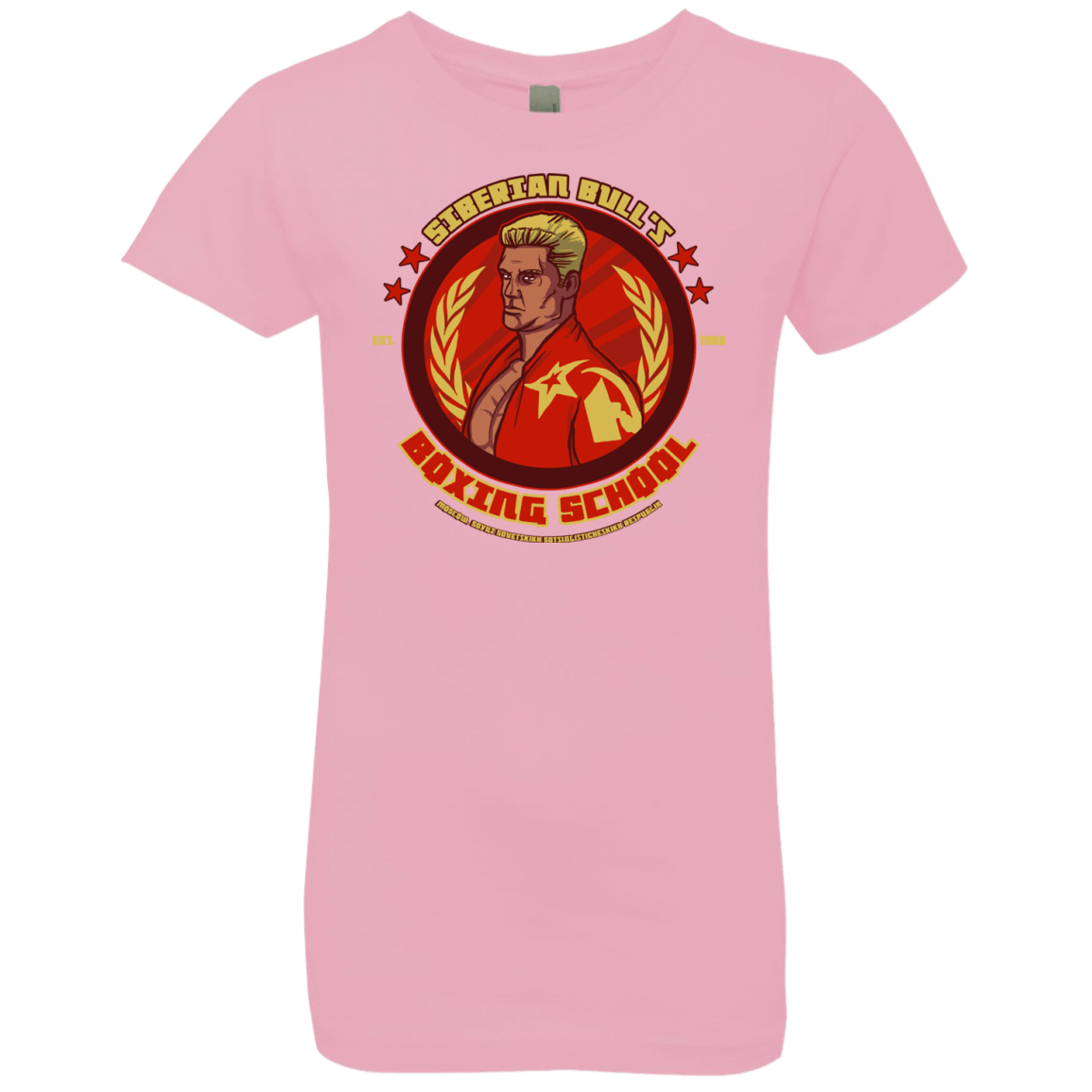 T-Shirts Light Pink / YXS Siberian Bull Girls Premium T-Shirt