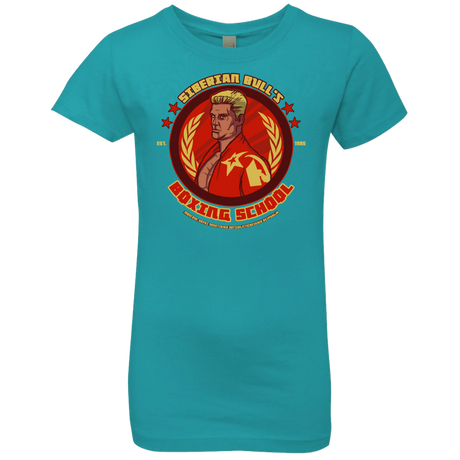 T-Shirts Tahiti Blue / YXS Siberian Bull Girls Premium T-Shirt