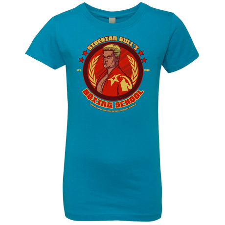 T-Shirts Turquoise / YXS Siberian Bull Girls Premium T-Shirt