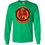 T-Shirts Irish Green / S Siberian Bull Men's Long Sleeve T-Shirt