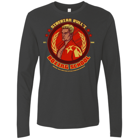 T-Shirts Heavy Metal / S Siberian Bull Men's Premium Long Sleeve
