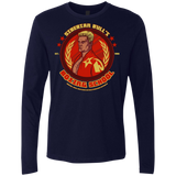 T-Shirts Midnight Navy / S Siberian Bull Men's Premium Long Sleeve