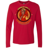 T-Shirts Red / S Siberian Bull Men's Premium Long Sleeve
