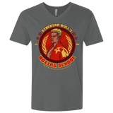 T-Shirts Heavy Metal / X-Small Siberian Bull Men's Premium V-Neck