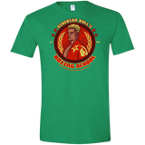 T-Shirts Heather Irish Green / S Siberian Bull Men's Semi-Fitted Softstyle