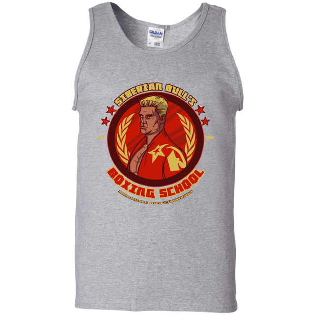 T-Shirts Sport Grey / S Siberian Bull Men's Tank Top