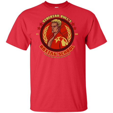 T-Shirts Red / XLT Siberian Bull Tall T-Shirt