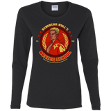 T-Shirts Black / S Siberian Bull Women's Long Sleeve T-Shirt